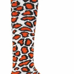 Red Lion Leopard Print Adult Socks - Sock Size 9-11 Orange 9 Red Lion Leopard Print Adult Socks - Sock Size 9-11 Orange -Deals Baseball Store 689 8202 orange mainProductImage FullSize