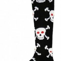 Red Lion Skull Adult Socks - Sock Size 9-11