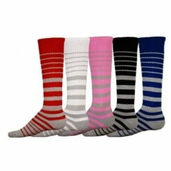 Red Lion Adult Silver Streak Socks - Sock Size 9-13