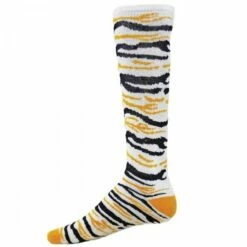 Red Lion Cub Over the Calf Socks White/Red/Black