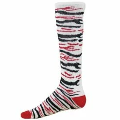Red Lion Cub Over the Calf Socks White/Red/Black -Deals Baseball Store 689 cub whiteredblack m mainProductImage FullSize