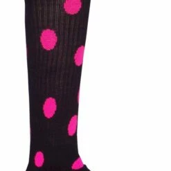 Red Lion Dots Socks Black/White 17 Red Lion Dots Socks Black/White -Deals Baseball Store 689 dots blackflorescentpink m mainProductImage FullSize