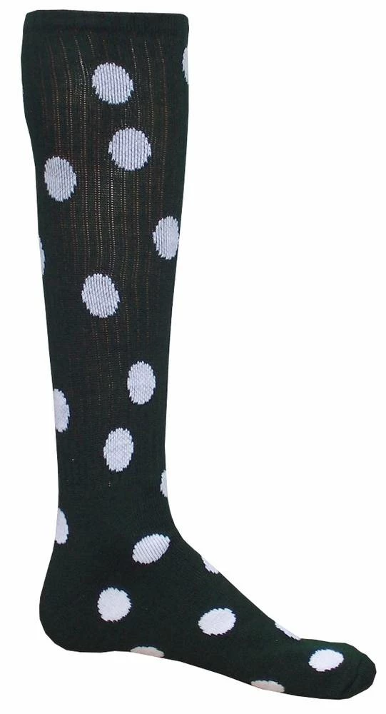 Red Lion Dots Socks Black/White 4 Red Lion Dots Socks Black/White - Image 4