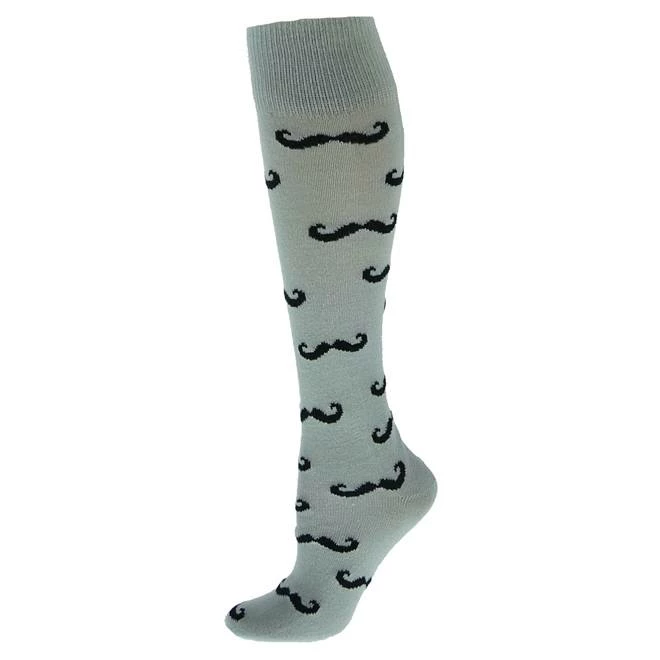 Red Lion Mustache Over the Calf Socks Turquoise 7 Red Lion Mustache Over the Calf Socks Turquoise - Image 7