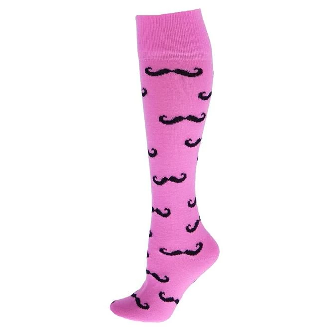 Red Lion Mustache Over the Calf Socks Turquoise 9 Red Lion Mustache Over the Calf Socks Turquoise - Image 9