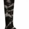 Red Lion Revolution Tie Dyed Socks Neon Green