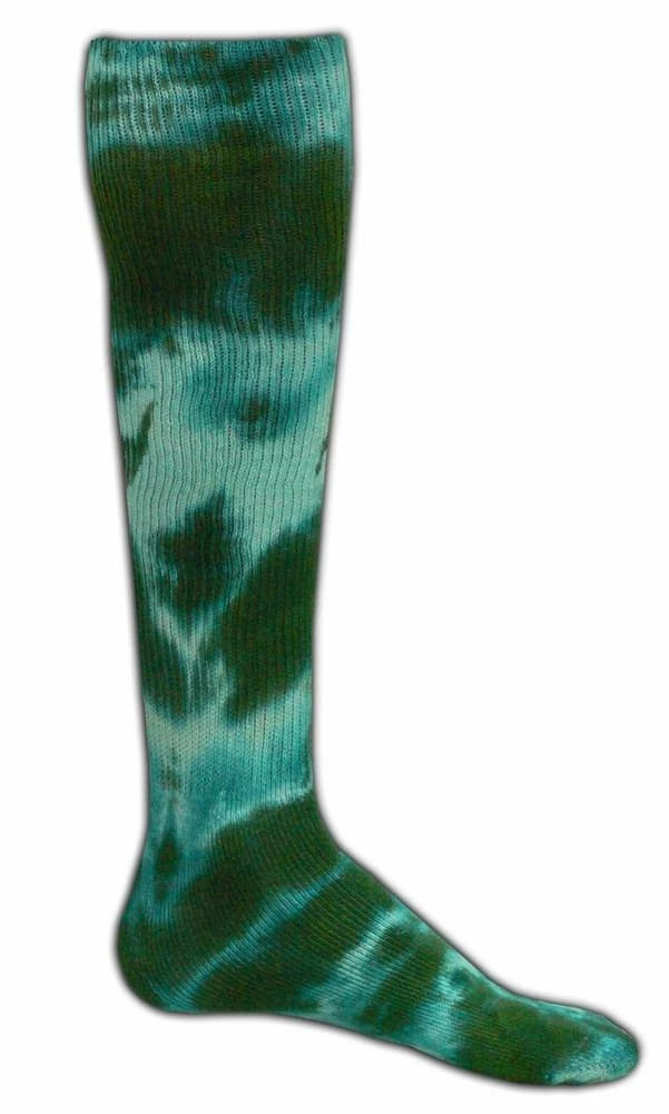 Red Lion Revolution Tie Dyed Socks Neon Green 5 Red Lion Revolution Tie Dyed Socks Neon Green - Image 5