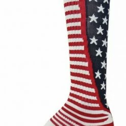 Red Lion United Knee High Socks White/Navy/Red
