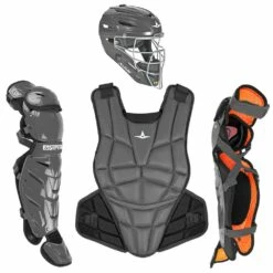Allstar AFx Fastpitch Complete Catcher's Gear Set Black 11 Allstar AFx Fastpitch Complete Catcher's Gear Set Black -Deals Baseball Store 796 ckwafx graphite s mainProductImage FullSize
