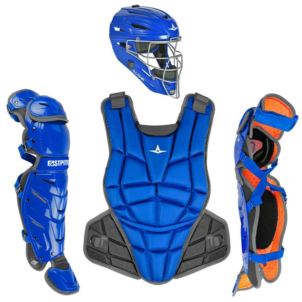 Allstar AFx Fastpitch Complete Catcher's Gear Set Black 5 Allstar AFx Fastpitch Complete Catcher's Gear Set Black - Image 5