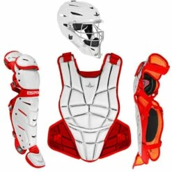 Allstar AFx Fastpitch Complete Catcher's Gear Set Black 17 Allstar AFx Fastpitch Complete Catcher's Gear Set Black -Deals Baseball Store 796 ckwafx whitescarlet m mainProductImage FullSize