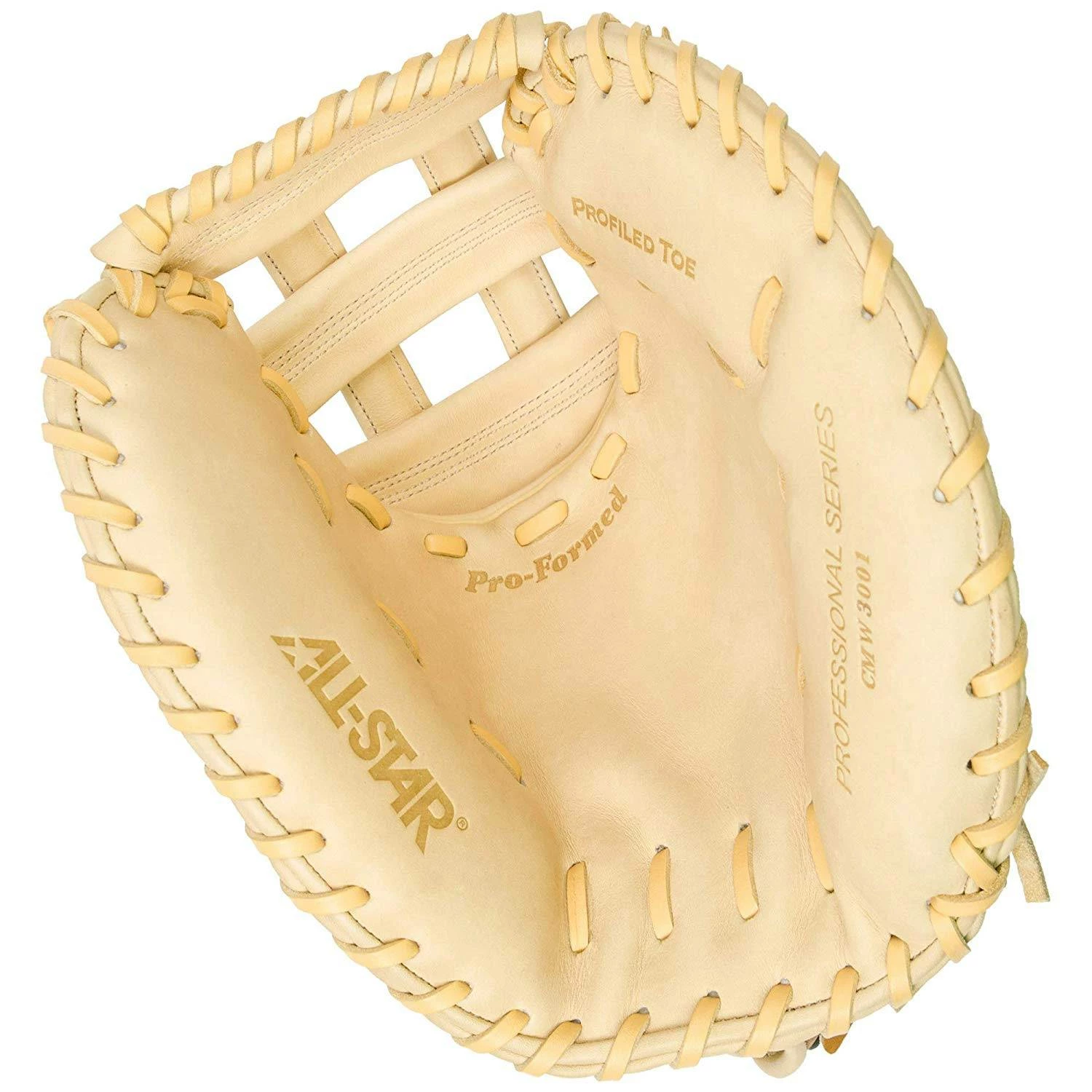 All Star Pro 33.5" CMW3001 Fastpitch Softball Catchers Mitt - Right Hand Throw Brown/Tan 4 All Star Pro 33.5" CMW3001 Fastpitch Softball Catchers Mitt - Right Hand Throw Brown/Tan - Image 4