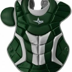 All Star System Seven Baseball Catcher's 16.5" Chest Protector Dark Green