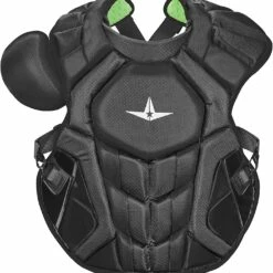 All Star System7 Axis CC 16.5"" NOCSAE Certified Baseball Catcher's Chest Protector Maroon/Silver 14 All Star System7 Axis CC 16.5"" NOCSAE Certified Baseball Catcher's Chest Protector Maroon/Silver -Deals Baseball Store 796 cpcc40pro black mainProductImage FullSize
