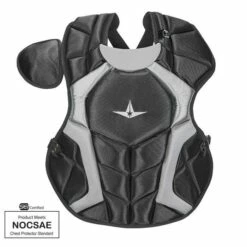 All Star Player's Series NOCSAE Certified 14.5" Youth Chest Protector - Ages 9-12 Black 8 All Star Player's Series NOCSAE Certified 14.5" Youth Chest Protector - Ages 9-12 Black -Deals Baseball Store 796 cpcc912ps black mainProductImage FullSize
