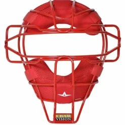 All Star FM25 Steel Traditional Baseball Catcher's Facemask Navy -Deals Baseball Store 796 fm25 scarlet mainProductImage FullSize