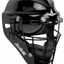 All Star Adult Player's Series Catcher's Helmet Black