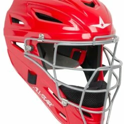 All Star Solid MVP2400 Ultra Cool Adult Baseball Catcher's Helmet Scarlet 7 All Star Solid MVP2400 Ultra Cool Adult Baseball Catcher's Helmet Scarlet -Deals Baseball Store 796 mvp2400 scarlet mainProductImage FullSize