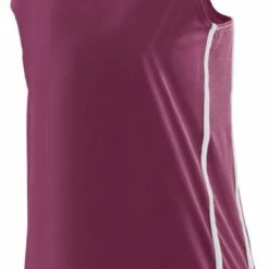 Augusta Women's/Girls' Winning Streak Racerback Custom Softball Jersey Red/White -Deals Baseball Store 82 1182 c maroonwhite mainProductImage FullSize