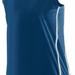 Augusta Women's/Girls' Winning Streak Racerback Custom Softball Jersey Red/White -Deals Baseball Store 82 1182 c navywhite mainProductImage FullSize