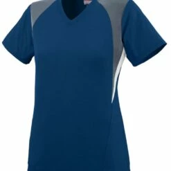 Augusta Women's/Girls' Mystic Custom Softball Jersey Purple/Graphite -Deals Baseball Store 82 1295 c navygraphite mainProductImage FullSize