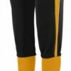 Augusta Comet Women's Softball Pants Black/Lime/White