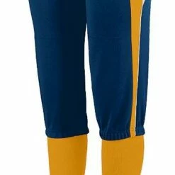 Augusta Comet Girls' Softball Pants Red/Black/White -Deals Baseball Store 82 1341 t navygoldwhite mainProductImage FullSize