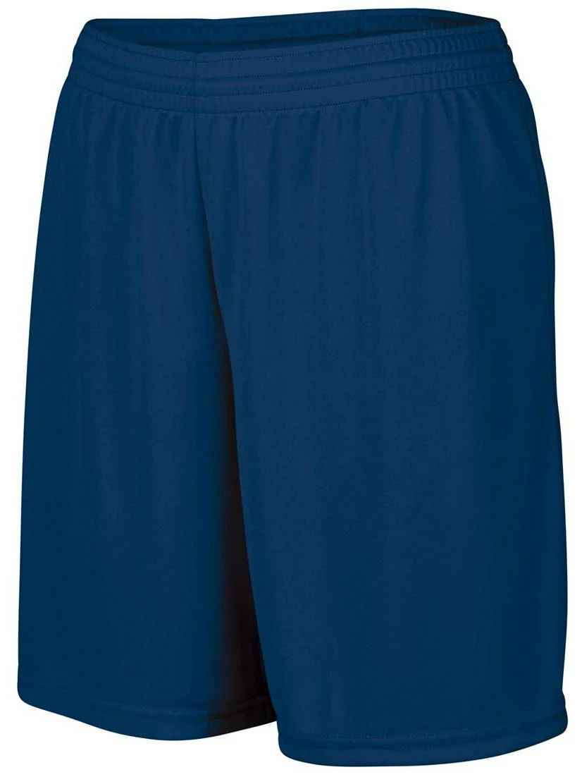 Augusta Women's/Girls' Octane Softball Shorts Dark Green 7 Augusta Women's/Girls' Octane Softball Shorts Dark Green - Image 7