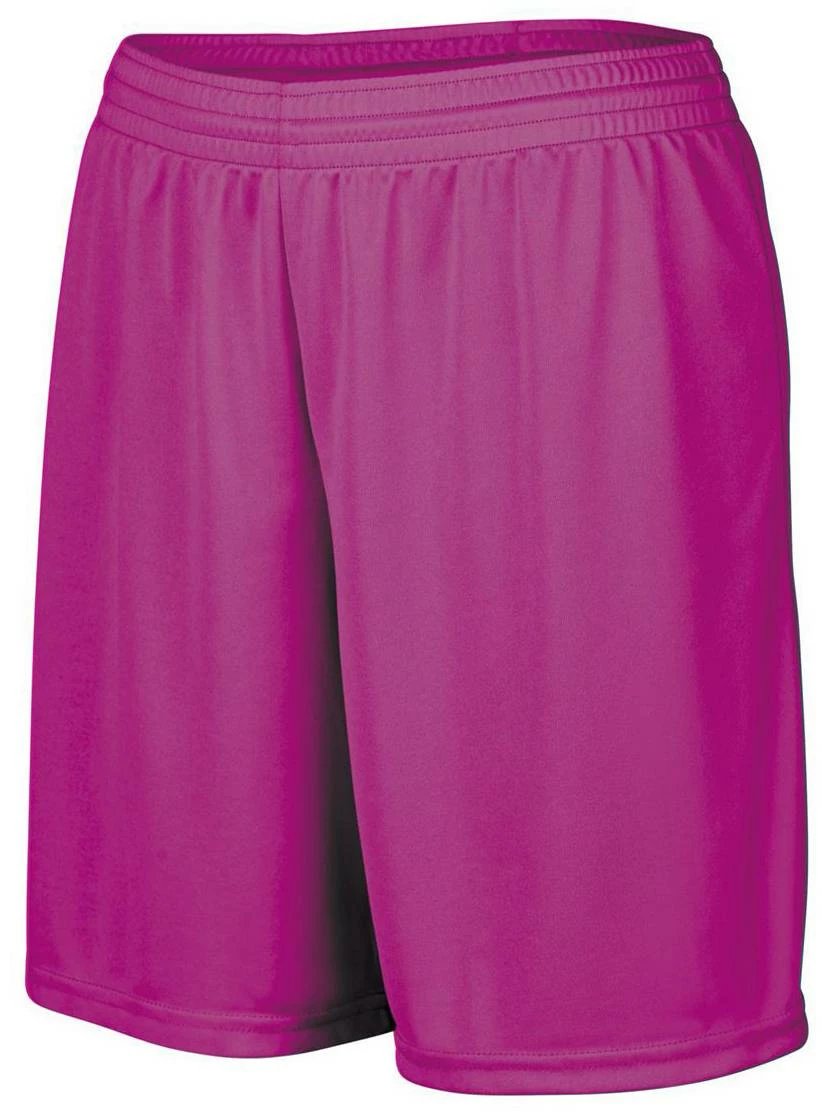 Augusta Women's/Girls' Octane Softball Shorts Dark Green 8 Augusta Women's/Girls' Octane Softball Shorts Dark Green - Image 8