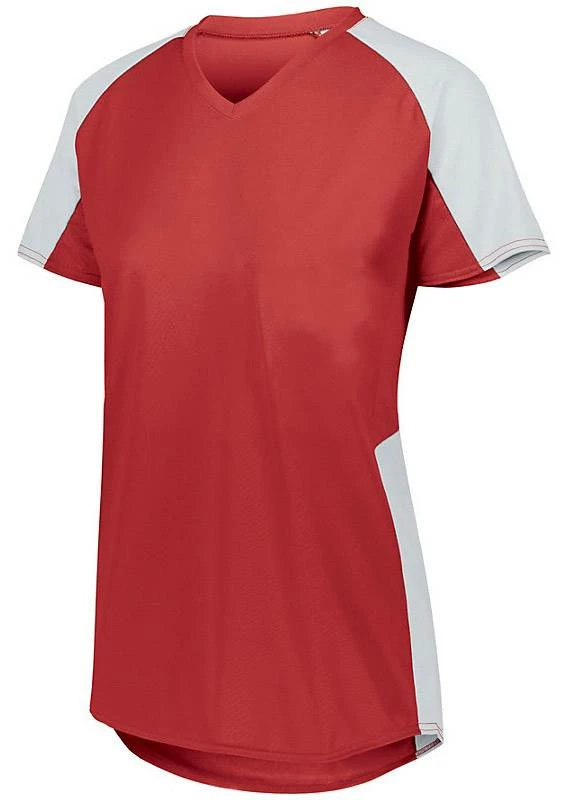 Augusta Women's/Girls' Cutter Custom Jersey Navy/White 15 Augusta Women's/Girls' Cutter Custom Jersey Navy/White - Image 15