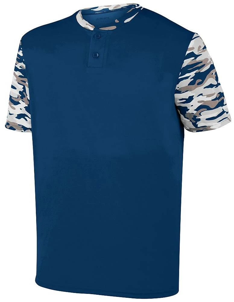 Augusta Pop Fly Adult Two Button Baseball Jersey Royal/Red Royal Mod 8 Augusta Pop Fly Adult Two Button Baseball Jersey Royal/Red Royal Mod - Image 8