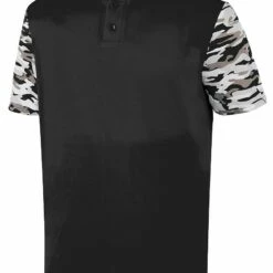 Augusta Pop Fly Youth Two Button Baseball Jersey Silver/Black Mod 17 Augusta Pop Fly Youth Two Button Baseball Jersey Silver/Black Mod -Deals Baseball Store 82 1549 t blackblackmod mainProductImage FullSize