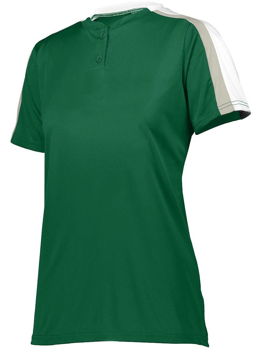 Augusta Women's Power Plus 2.0 Custom Softball Jersey Purple/White 5 Augusta Women's Power Plus 2.0 Custom Softball Jersey Purple/White - Image 5