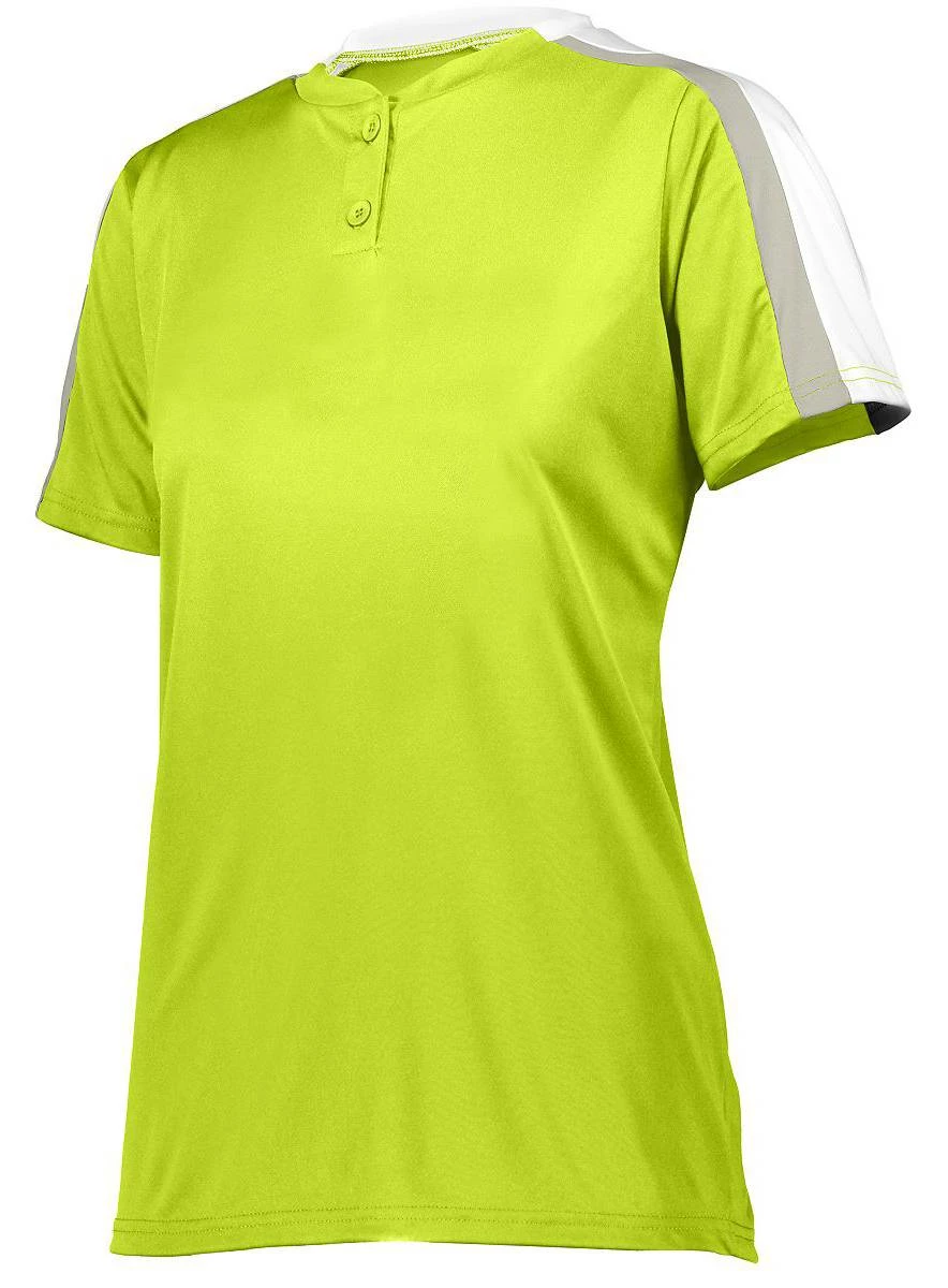 Augusta Women's Power Plus 2.0 Custom Softball Jersey Purple/White 7 Augusta Women's Power Plus 2.0 Custom Softball Jersey Purple/White - Image 7