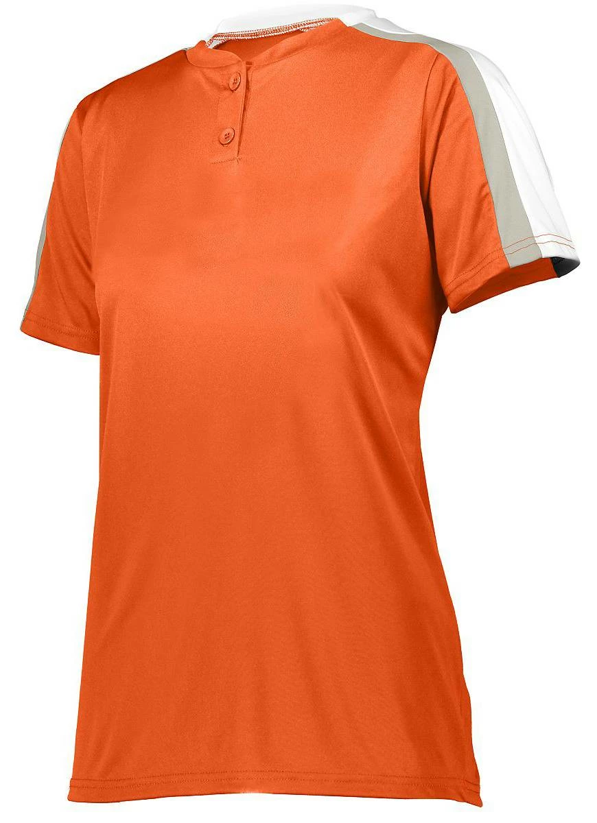 Augusta Women's Power Plus 2.0 Custom Softball Jersey Purple/White 10 Augusta Women's Power Plus 2.0 Custom Softball Jersey Purple/White - Image 10