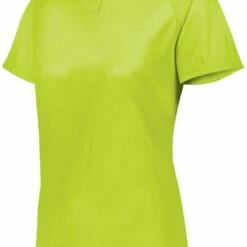 Augusta Women's Attain Wicking Two-Button Custom Softball Jersey Gold 33 Augusta Women's Attain Wicking Two-Button Custom Softball Jersey Gold -Deals Baseball Store 82 1567 c lime mainProductImage FullSize