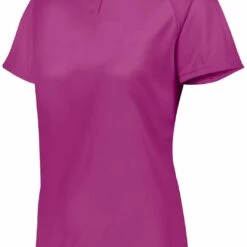 Augusta Women's Attain Wicking Two-Button Custom Softball Jersey Gold 39 Augusta Women's Attain Wicking Two-Button Custom Softball Jersey Gold -Deals Baseball Store 82 1567 c powerpink mainProductImage FullSize