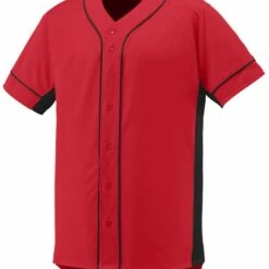 Augusta Slugger Adult Full Button Front Baseball Jersey Navy/White 24 Augusta Slugger Adult Full Button Front Baseball Jersey Navy/White -Deals Baseball Store 82 1660 t redblack mainProductImage FullSize