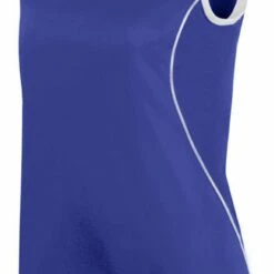 Augusta Women's/Girls' Firebolt Custom Softball Jersey Royal/White -Deals Baseball Store 82 1674 c purplewhite mainProductImage FullSize