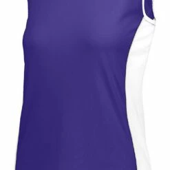 Augusta Women's/Girls' Paragon Custom Softball Jersey Maroon/White -Deals Baseball Store 82 1676 c purplewhite mainProductImage FullSize