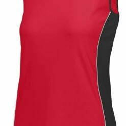 Augusta Women's/Girls' Paragon Custom Softball Jersey Maroon/White -Deals Baseball Store 82 1676 c redblack mainProductImage FullSize