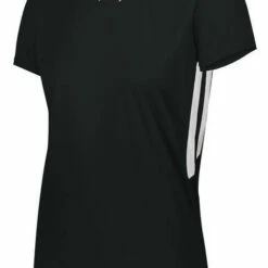 Augusta Women's/Girls' Full Force Custom Softball Jersey Navy/White -Deals Baseball Store 82 1682 c blackwhite mainProductImage FullSize