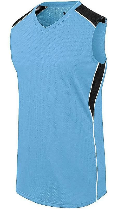 High Five Women's/Girls' Dynamite Custom Sleeveless Jersey Athletic Gold/Black 4 High Five Women's/Girls' Dynamite Custom Sleeveless Jersey Athletic Gold/Black - Image 4