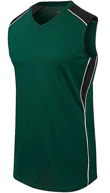 High Five Women's/Girls' Dynamite Custom Sleeveless Jersey Athletic Gold/Black 5 High Five Women's/Girls' Dynamite Custom Sleeveless Jersey Athletic Gold/Black - Image 5