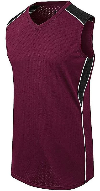 High Five Women's/Girls' Dynamite Custom Sleeveless Jersey Athletic Gold/Black 7 High Five Women's/Girls' Dynamite Custom Sleeveless Jersey Athletic Gold/Black - Image 7