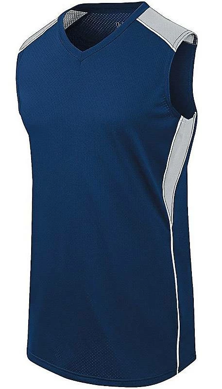 High Five Women's/Girls' Dynamite Custom Sleeveless Jersey Athletic Gold/Black 8 High Five Women's/Girls' Dynamite Custom Sleeveless Jersey Athletic Gold/Black - Image 8