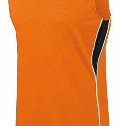 High Five Women's/Girls' Dynamite Custom Sleeveless Jersey Athletic Gold/Black 23 High Five Women's/Girls' Dynamite Custom Sleeveless Jersey Athletic Gold/Black -Deals Baseball Store 82 312162 orangeblack mainProductImage FullSize