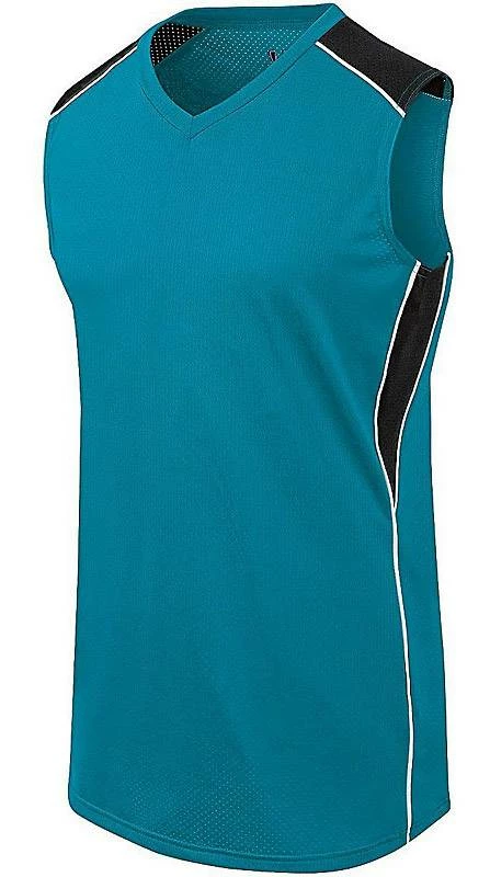 High Five Women's/Girls' Dynamite Custom Sleeveless Jersey Athletic Gold/Black 14 High Five Women's/Girls' Dynamite Custom Sleeveless Jersey Athletic Gold/Black - Image 14