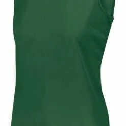 Augusta Women's/Girls' Attain Custom Sleeveless Softball Jersey Orange -Deals Baseball Store 82 4794 c darkgreen mainProductImage FullSize