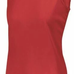 Augusta Women's/Girls' Attain Custom Sleeveless Softball Jersey Orange -Deals Baseball Store 82 4794 c red mainProductImage FullSize
